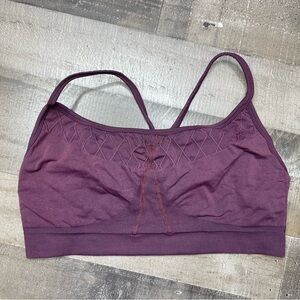 Athleta Strappy Sports Bra size XL